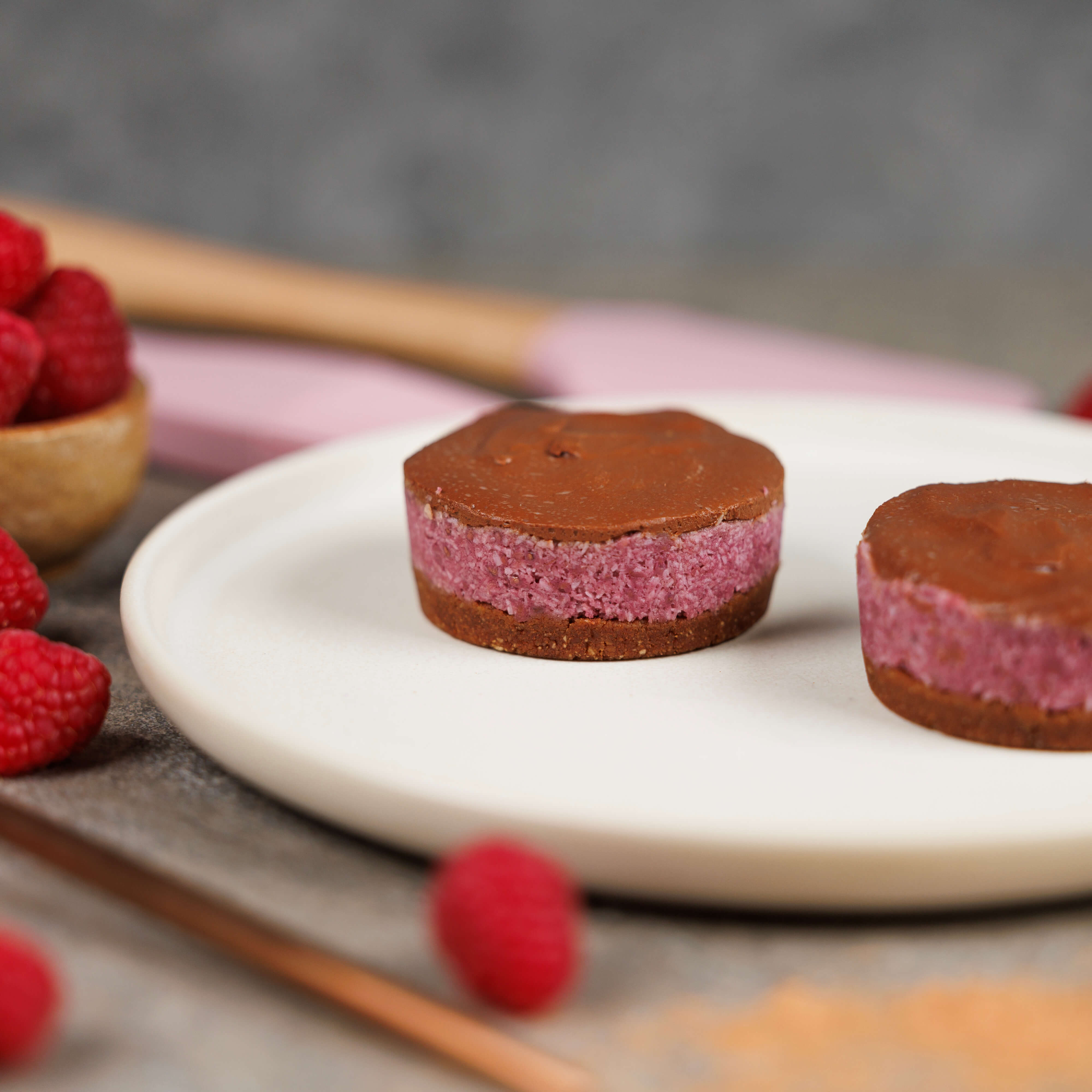 Raspberry Chocolate Cups