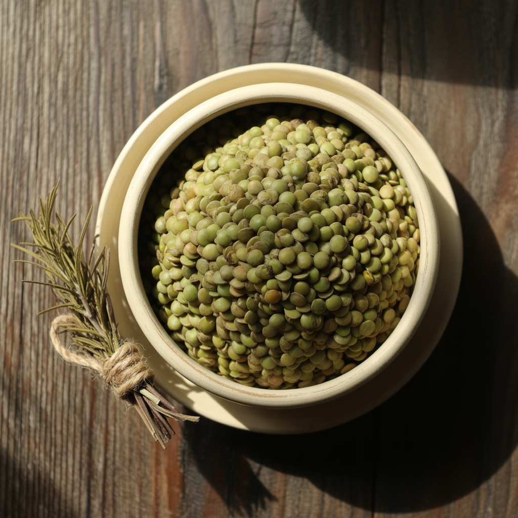Organic Green Lentils