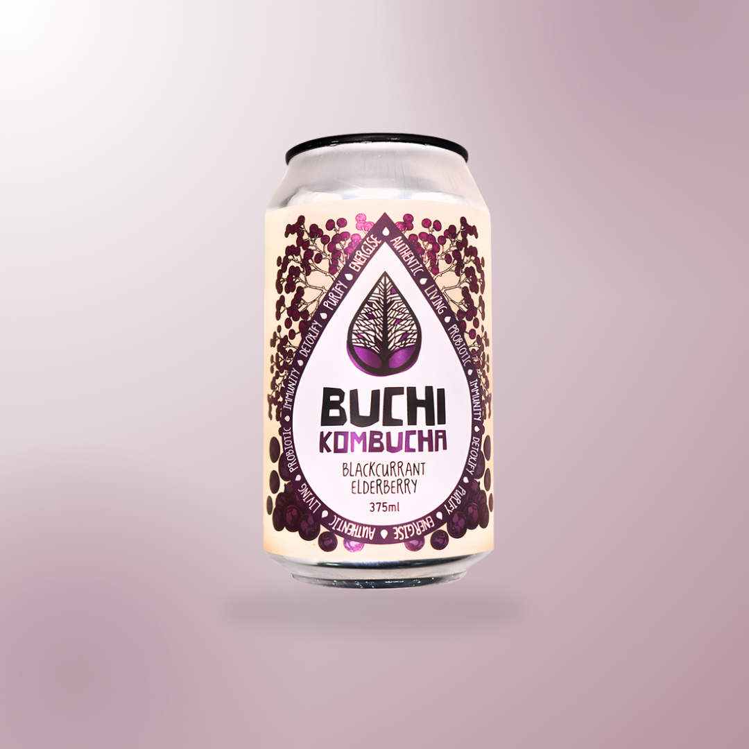 Buchi Can - Blackcurrant Elderberry Kombucha