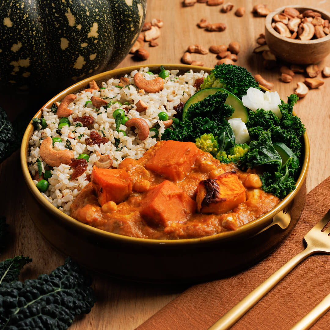 Pumpkin Chickpea Korma