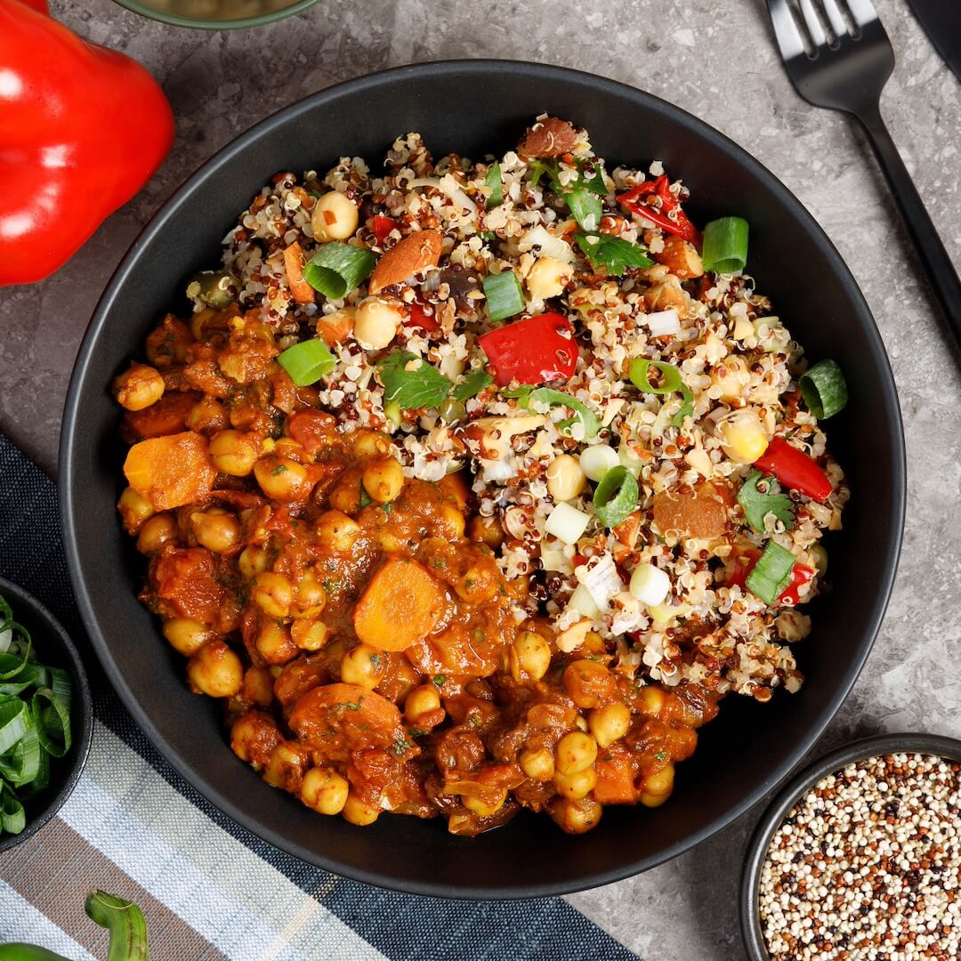 Low Calorie Morroccan Chickpea Tagine