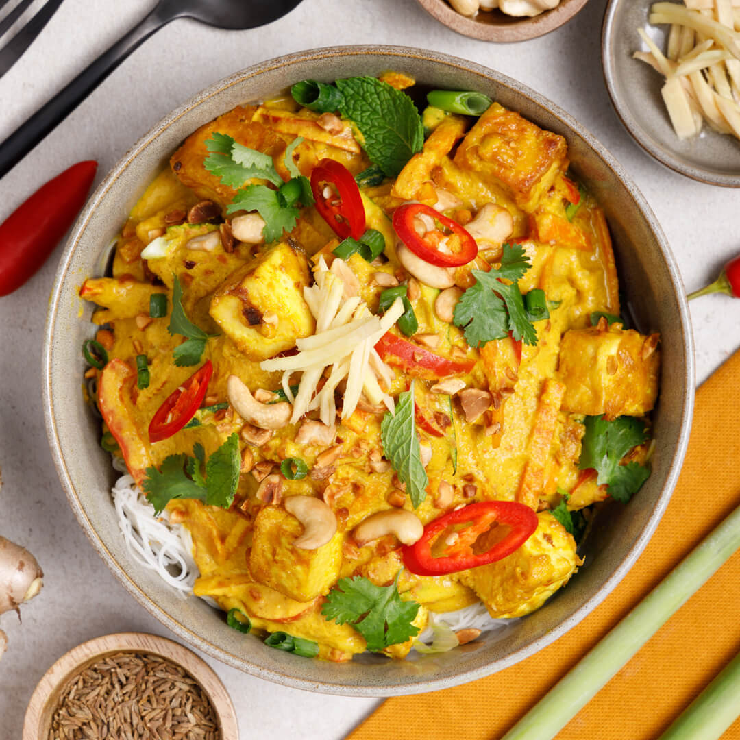 Malaysian Laksa Noodle Bowl
